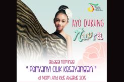 Naura dan Fatin Berjaya atas Pesaingnya