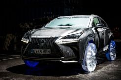 Lexus NX Gunakan Ban dari Es