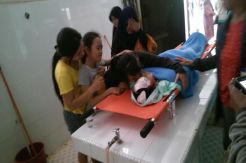 Rosyid Meregang Nyawa Tertimpa Reruntuhan Tembok Rumah