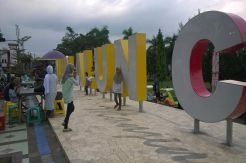 Liburan, Alun-alun Ciamis Jadi Rest Area Dadakan