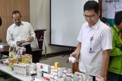 Balai POM Serang Sita Produk Ilegal Senilai Rp5,98 M
