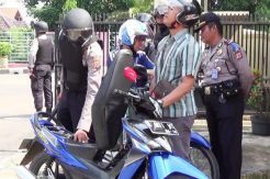 Diisukan Jadi Target Pengeboman, Polres Majalengka Gelar Razia