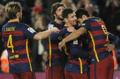 Barcelona Menang Telak di Laga ke-500 Messi