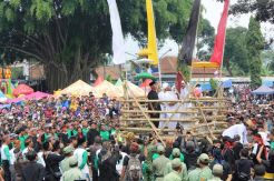 Ribuan Warga Ikuti Upacara Adat Nyangku