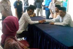 Menikah di Kantor Polisi, Vicky Berharap Bina Keluarga Sakinah