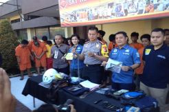 56 Pelaku Begal Motor Diciduk dari Berbagai Lokasi