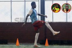 Boman Irie Sodori PSM Makassar 2 Striker Timnas Mali