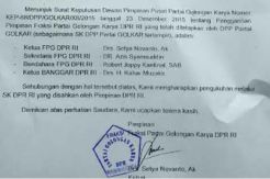 Golkar Rombak Pengurus Fraksi dan Alat Kelengkapan Dewan