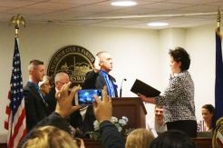 Oath of Office as Mayor in US Use Indonesian