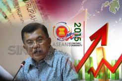 Hadapi MEA, JK Minta Indonesia Gunakan Tenaga Dalam