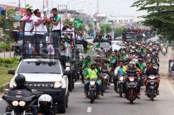 Suporter PSMS Sesalkan Pembatalan Laga Klasik Kontra Persib