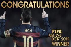 Lionel Messi Raih Ballon dOr Kelima