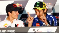 Catatan Bridgstone : Marquez Kalahkan Rossi Soal Lap Tercepat