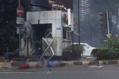 Baku Tembak Masih Terjadi di Sekitar Sarinah