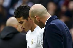 MU Sodorkan Rp1,3 T untuk James, Ini Kata Zidane