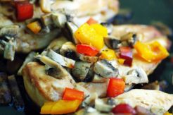 Resep Makan Malam Hari ini, Ayam Jamur Paprika