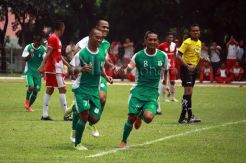 PS TNI Hentikan Tren Kemenangan PSMS Medan