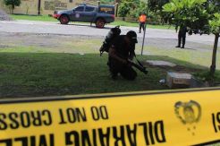 Tingkatkan Kemampuan Petugas, Polres Kulon Progo Simulasi Teror Bom