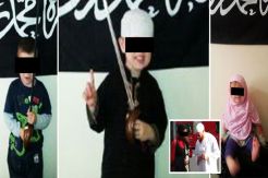 Shocking Image of Kids for Jihad in British Suburbia