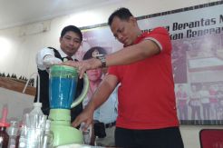 Narkoba Senilai Rp700 Juta Dibuat Jus