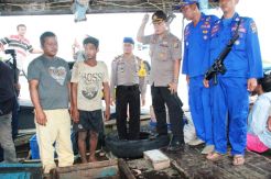 Beroperasi di Perairan Bedagai, Pukat Trawl Ditangkap