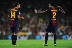 Alves-Mascherano Absen, Trio Messi-Suarez-Neymar Siap Tampil