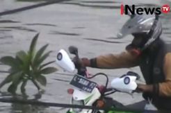 Hingga Sabtu Pagi, Banjir di Jalan Raya Porong Belum Surut