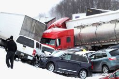 50 Vehicle in Pennsylvania Pile Up, Several Dead