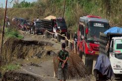Hujan Deras, Jalan Trans...