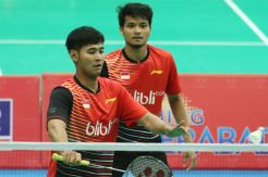 Angga Pratama/Ricky Karanda Buat Indonesia Unggul 2-0 dari Thailand