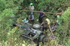 Mobil Masuk Jurang 120 Meter, 1 Tewas 4 Kritis