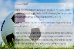 Ini 3 Tuntutan Deklarasi Ciamis Demi Selamatkan Sepak Bola Indonesia