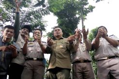 Ratusan Burung Sitaan Dilepas di Serang
