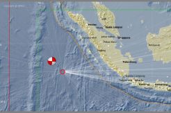 BNPB: Gempa Semalam Bukan di Mentawai, Tapi di Samudera Hindia