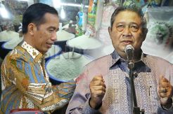 SBY Sindir Jokowi Kerap Beretorika dalam Stabilisasi Harga Sembako