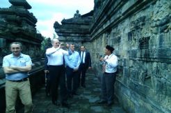 Wakil PM Turki Terkesan Kedamaian di Borobudur
