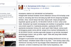Ustaz Arifin Ilham Bilang Densus 88 Zalim
