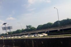 Sopir Taksi Bandara Soetta Serbu Jakarta Tolak Angkutan Umum Online
