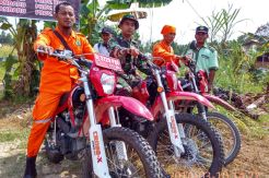 Gelar Patroli Keliling, Terjunkan Pasukan Gajah