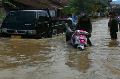 Citanduy Meluap, Tiga Desa di Ciamis Terendam Banjir