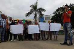 Massa LSM Desak BNN Tuntaskan Kasus Narkoba Bupati Ogan Ilir