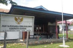 Kantor Panwaslu Kaimana Diduga Dibakar Orang Tak Dikenal
