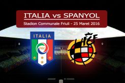 Susunan Pemain Italia...