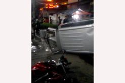 Xenia dan Innova Alami Kecelakaan di Setia Budi