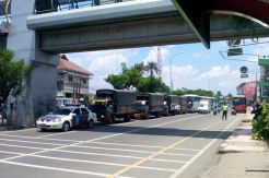Ratusan Viking Asal Depok Serbu Gelora Bung Karno