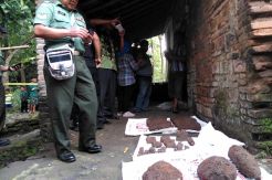 Hendak Membuat Septic Tank, Siswanto Temukan Puluhan Senjata Peledak