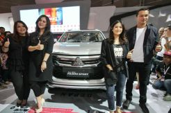 Tiga Bintang AADC 2 Ramaikan Booth Mitsubishi di IIMS