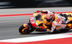 Diwarnai Sejumlah Kecelakaan, Marquez Pertahankan Gelar di COTA