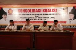 Pilkada Banten, PKS dan Gerindra Sepakat Berkoalisi