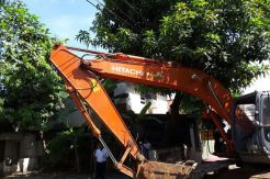Adu Mulut Warnai Penggusuran Rumah Dinas Pensiunan PT KAI